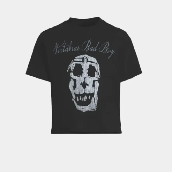 Vertabrae Bad Boy T Shirt Black (2)