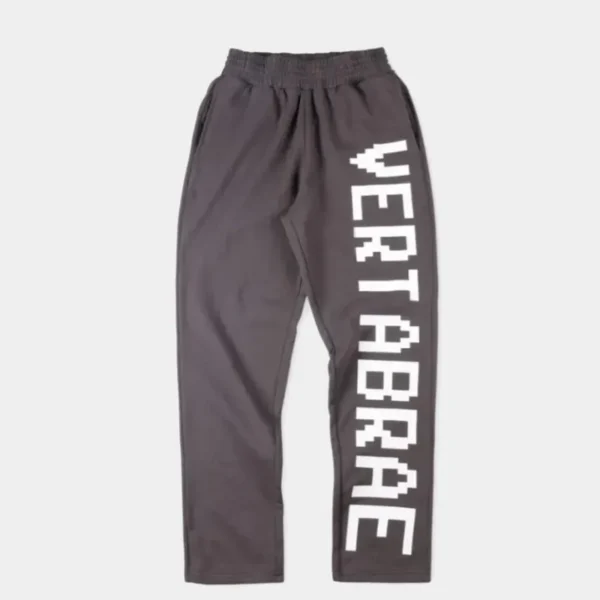 Vertabrae Logo Sweatpants Black/White